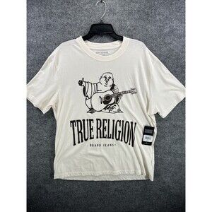 True Religion Men's Large Black Graphic T-Shirt – New with Tags
